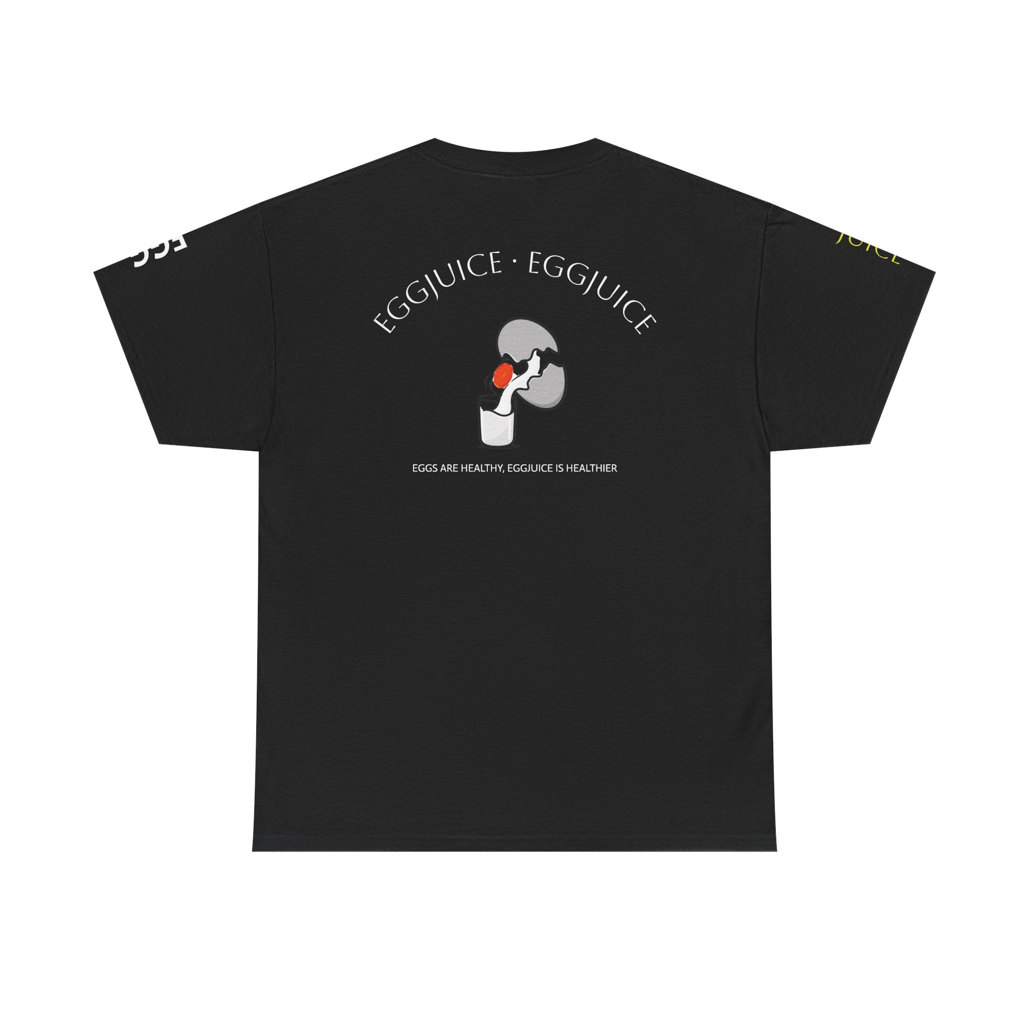 Eggjuice Graphic Tee — Retro Minimalist Egg & Glass Design