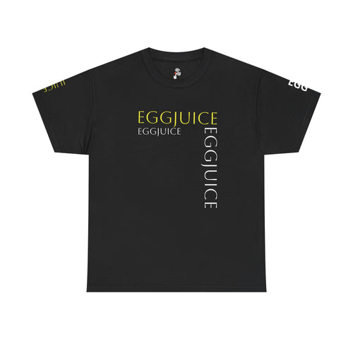 Eggjuice Graphic Tee — Retro Minimalist Egg & Glass Design