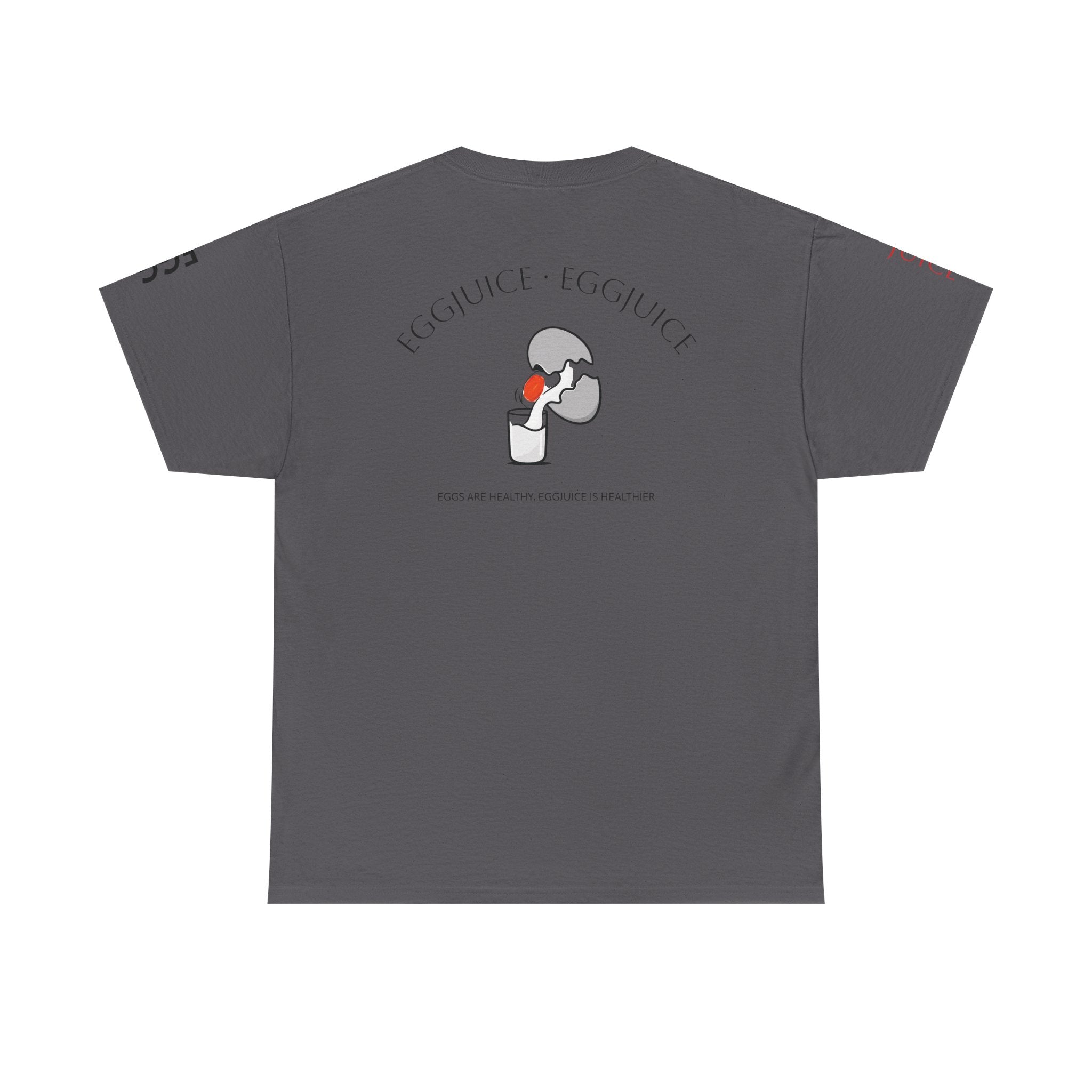 Eggjuice Graphic Tee — Retro Minimalist Egg & Glass Design