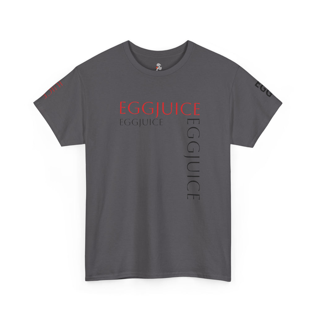 Eggjuice Graphic Tee — Retro Minimalist Egg & Glass Design
