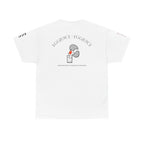 Eggjuice Graphic Tee — Retro Minimalist Egg & Glass Design