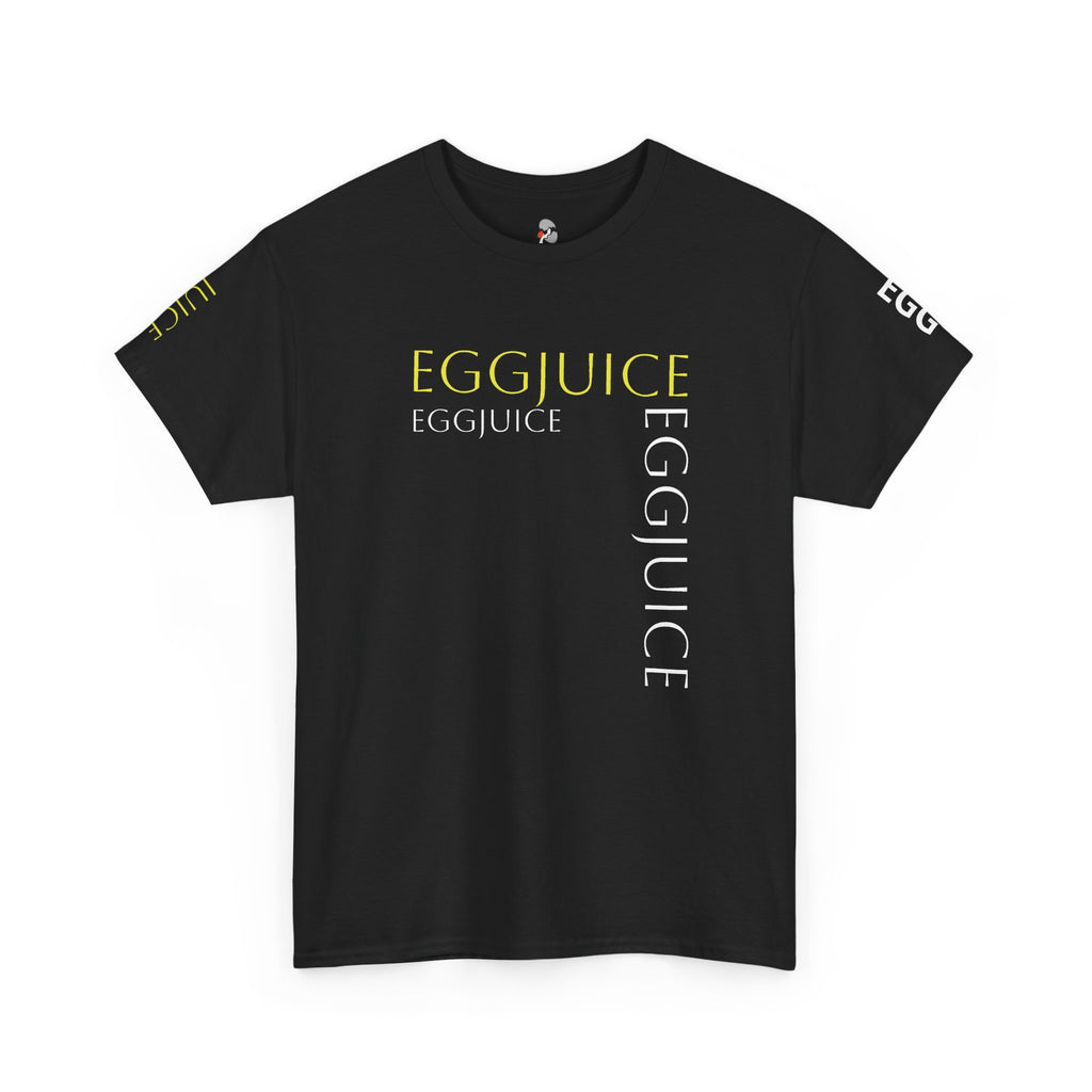 Eggjuice Graphic Tee — Retro Minimalist Egg & Glass Design