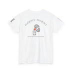 Eggjuice Graphic Tee — Retro Minimalist Egg & Glass Design