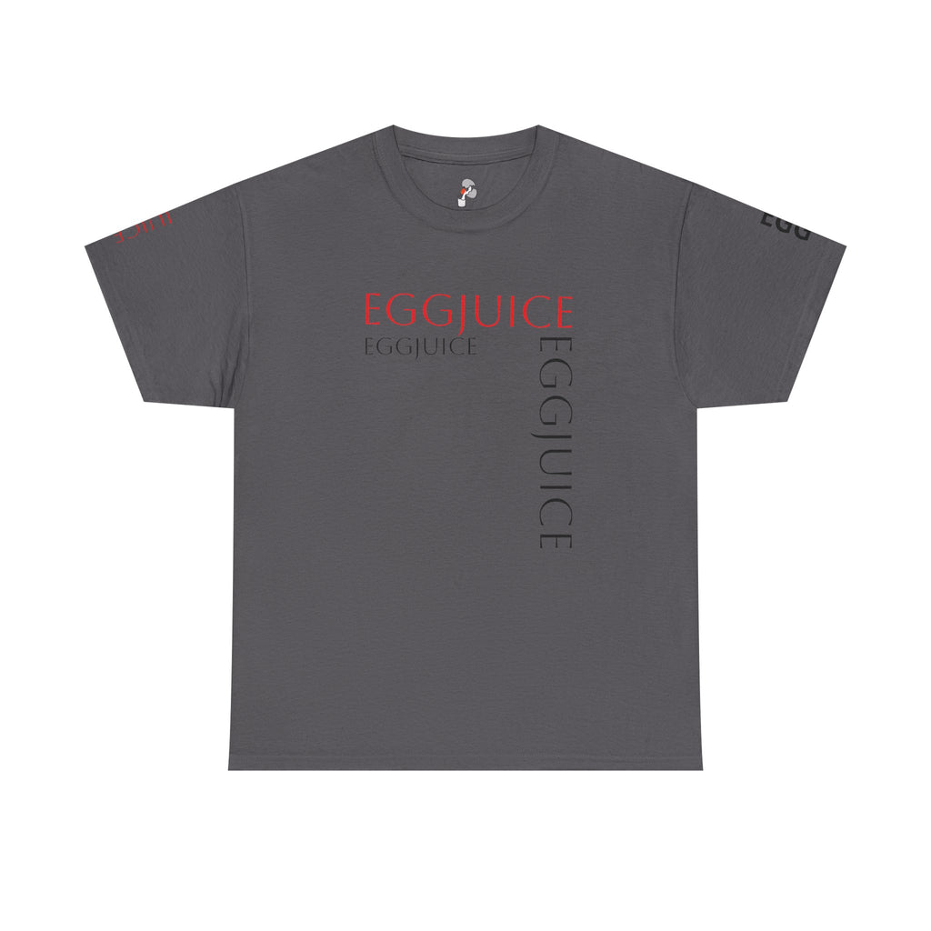 Eggjuice Graphic Tee — Retro Minimalist Egg & Glass Design